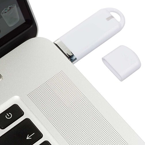 USB-Stick Focus Glänzend 3.0 16GB , Promo Effects MB , weiss MB , 16 GB , Kunststoff MB , 10 - 45 MB/s MB , , Bild 4