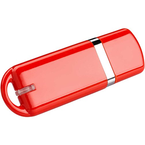 USB-Stick Focus Glänzend 2.0 4GB , Promo Effects MB , rot MB , 4 GB , Kunststoff MB , 3 - 10 MB/s MB , , Bild 1