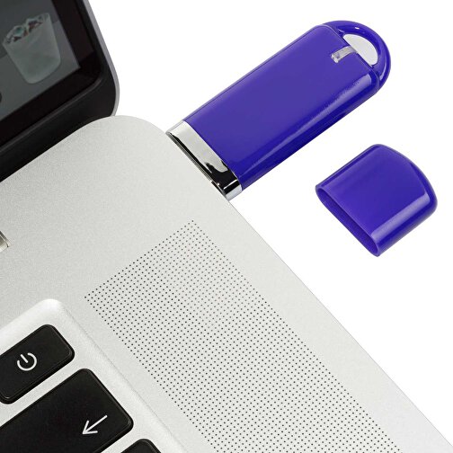 USB-Stick Focus Glänzend 2.0 8GB , Promo Effects MB , lila MB , 8 GB , Kunststoff MB , 3 - 10 MB/s MB , , Bild 4