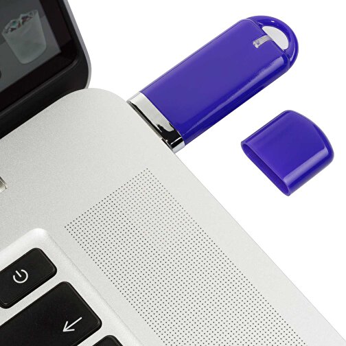 USB-Stick Focus Glänzend 2.0 32GB , Promo Effects MB , lila MB , 32 GB , Kunststoff MB , 3 - 10 MB/s MB , , Bild 4