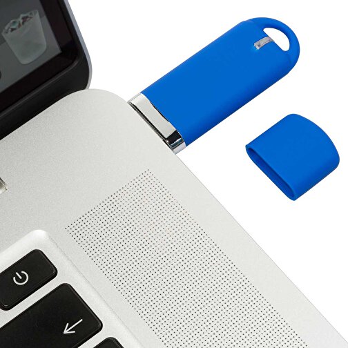 USB-Stick Focus Matt 3.0 8GB , Promo Effects MB , blau MB , 8 GB , Kunststoff MB , 10 - 45 MB/s MB , , Bild 4