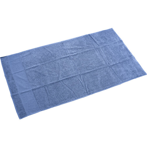 Serviette de bain Mari 70 x 140 cm azur bleu azur, Image 2