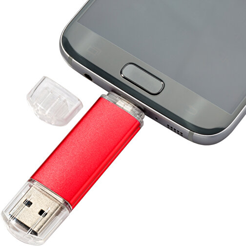 USB Stick ALU SMART 2.0 4GB , Promo Effects MB , rot MB , 4 GB , Aluminium MB , 3 - 10 MB/s MB , 3,80cm x 1,75cm (Länge x Breite), Bild 4
