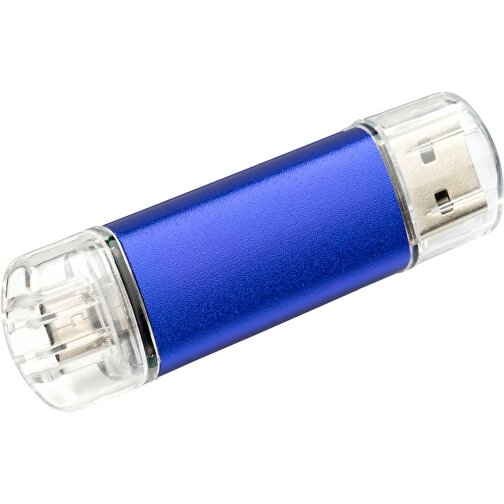 USB-Stick ALU SMART 2.0 8GB , Promo Effects MB , dunkelblau MB , 8 GB , Aluminium MB , 3 - 10 MB/s MB , 3,80cm x 1,75cm (Länge x Breite), Bild 1