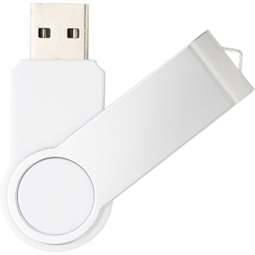 USB-Stick Swing Round 2.0 4GB , Promo Effects MB , weiss MB , 4 GB , Kunststoff MB , 3 - 10 MB/s MB , , Bild 1