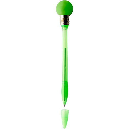 Kugelschreiber Aus Kunststoff Emma , hellgrün, Plastik, Metall, AS, XXL, 18,70cm (Höhe), Bild 1