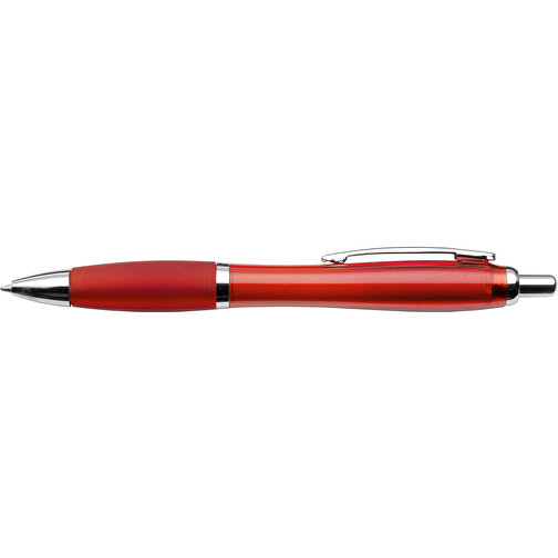 Kugelschreiber Aus Kunststoff Newport , rot, ABS, Plastik, AS, Stahl, , Bild 4