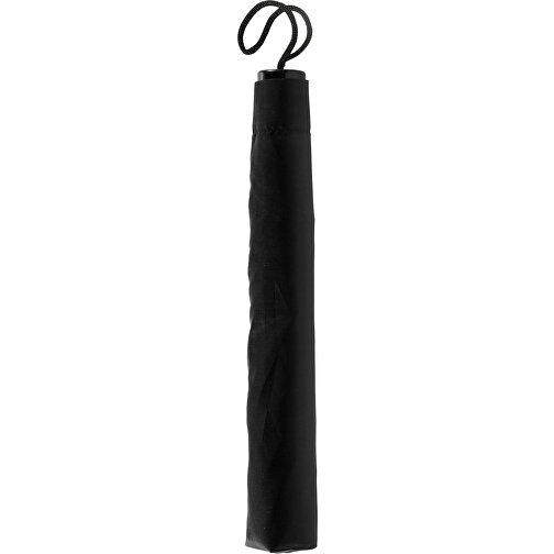 Taschenschirm Aus Polyester Mimi , schwarz, Plastik, Eisen, Polyester 190T, , Bild 1
