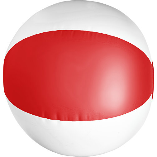Aufblasbarer Wasserball , rot, PVC 0.15 mm, , Bild 2