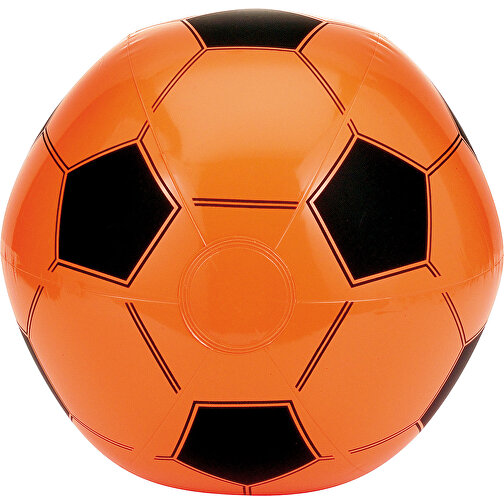 Aufblasbarer Wasserball Aus PVC Norman , orange, PVC 0,17 mm, , Bild 1