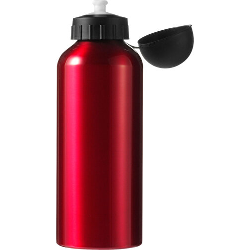 Trinkflasche Anderson , rot, Aluminium, PP, , Bild 1