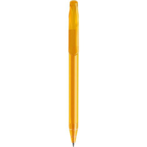 Prodir DS1 TFF Twist Kugelschreiber , Prodir, gelb, Kunststoff, 14,10cm x 1,40cm (Länge x Breite), Bild 1