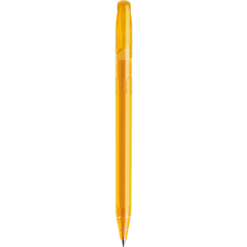 Prodir DS1 TFF Twist Kugelschreiber , Prodir, gelb, Kunststoff, 14,10cm x 1,40cm (Länge x Breite), Bild 3