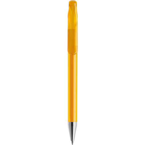 Prodir DS1 TFS Twist Kugelschreiber , Prodir, gelb, Kunststoff/Metall, 14,10cm x 1,40cm (Länge x Breite), Bild 1