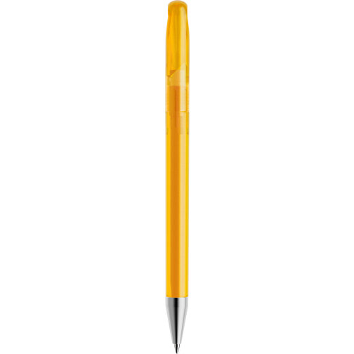 Prodir DS1 TFS Twist Kugelschreiber , Prodir, gelb, Kunststoff/Metall, 14,10cm x 1,40cm (Länge x Breite), Bild 3