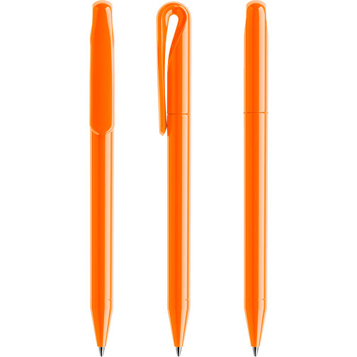 Prodir DS1 TPP Twist Kugelschreiber , Prodir, orange, Kunststoff, 14,10cm x 1,40cm (Länge x Breite), Bild 6
