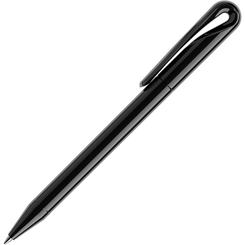Prodir DS1 TPP Twist Kugelschreiber , Prodir, schwarz, Kunststoff, 14,10cm x 1,40cm (Länge x Breite), Bild 4