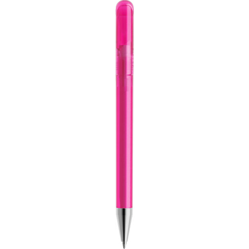 Prodir DS3 TFS Twist Kugelschreiber , Prodir, pink, Kunststoff/Metall, 13,80cm x 1,50cm (Länge x Breite), Bild 3