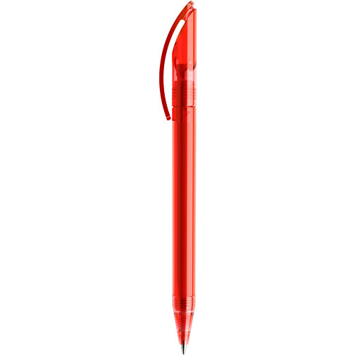 Prodir DS3 TTT Twist Kugelschreiber , Prodir, rot, Kunststoff, 13,80cm x 1,50cm (Länge x Breite), Bild 2