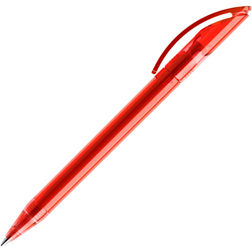 Prodir DS3 TTT Twist Kugelschreiber , Prodir, rot, Kunststoff, 13,80cm x 1,50cm (Länge x Breite), Bild 4