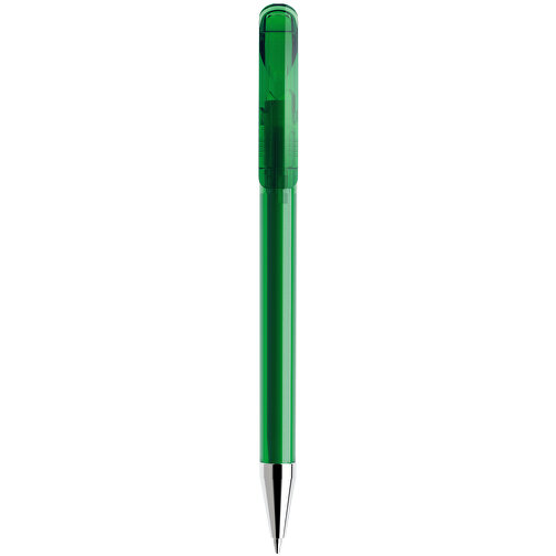 Prodir DS3 TTC Twist Kugelschreiber , Prodir, dunkelgrün, Kunststoff/Metall, 13,80cm x 1,50cm (Länge x Breite), Bild 1