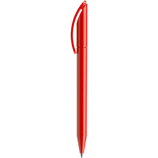 Prodir DS3 TPP Twist Kugelschreiber , Prodir, rot, Kunststoff, 13,80cm x 1,50cm (Länge x Breite), Bild 2
