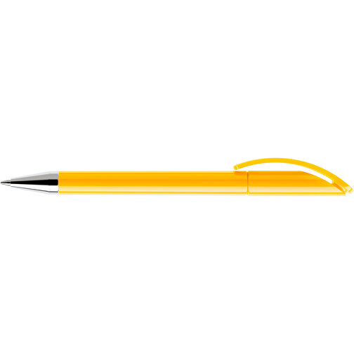Prodir DS3 TPC Twist Kugelschreiber , Prodir, gelb, Kunststoff/Metall, 13,80cm x 1,50cm (Länge x Breite), Bild 5