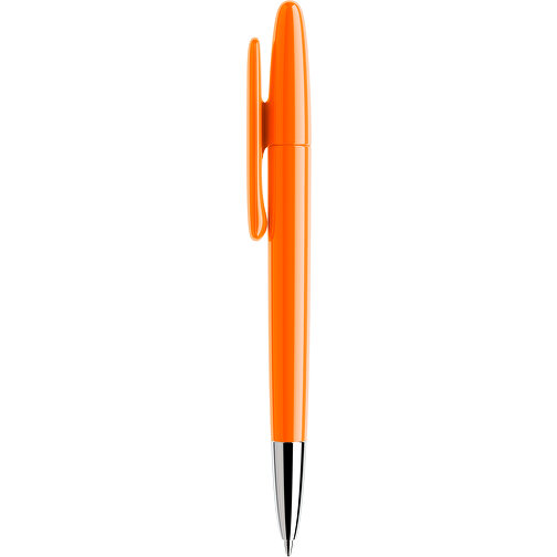 Prodir DS5 TPC Twist Kugelschreiber , Prodir, orange, Kunststoff/Metall, 14,30cm x 1,60cm (Länge x Breite), Bild 2