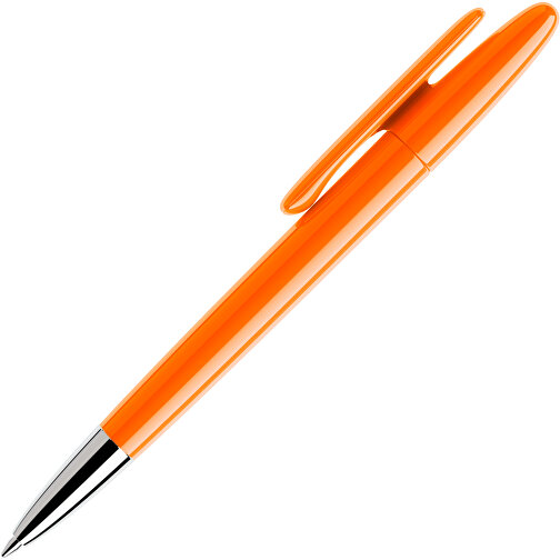 Prodir DS5 TPC Twist Kugelschreiber , Prodir, orange, Kunststoff/Metall, 14,30cm x 1,60cm (Länge x Breite), Bild 4