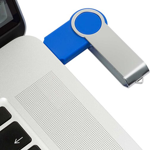 USB-Stick Swing Round 2.0 4GB , Promo Effects MB , blau MB , 4 GB , Kunststoff MB , 3 - 10 MB/s MB , , Bild 3