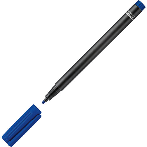 STAEDTLER Lumocolor Permanent B , Staedtler, blau, Kunststoff, 14,10cm x 0,90cm x 0,90cm (Länge x Höhe x Breite), Bild 2