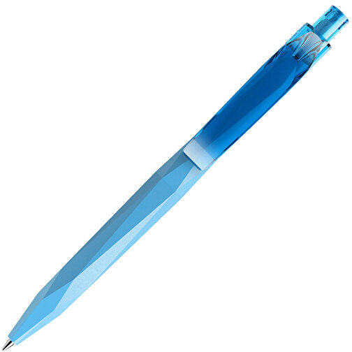 Prodir QS20 PRT Push Kugelschreiber , Prodir, cyanblau, Kunststoff, 14,10cm x 1,60cm (Länge x Breite), Bild 4