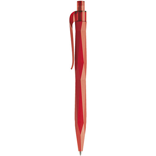 Prodir QS20 PRT Push Kugelschreiber , Prodir, rot, Kunststoff, 14,10cm x 1,60cm (Länge x Breite), Bild 2