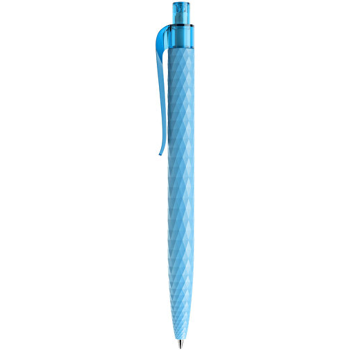 Prodir QS01 PRT Push Kugelschreiber , Prodir, cyanblau, Kunststoff, 14,10cm x 1,60cm (Länge x Breite), Bild 2