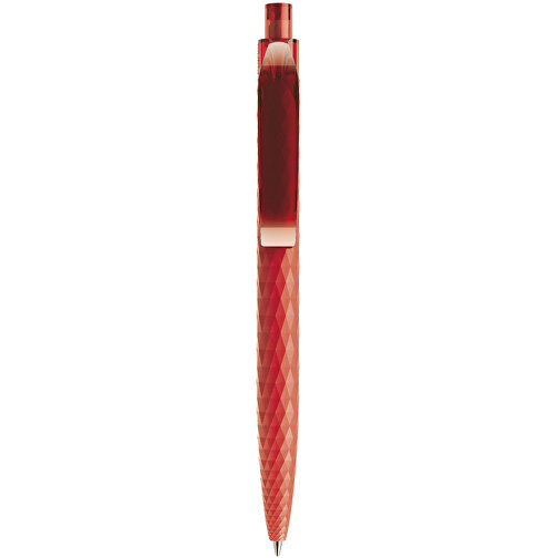 Prodir QS01 PRT Push Kugelschreiber , Prodir, rot, Kunststoff, 14,10cm x 1,60cm (Länge x Breite), Bild 1