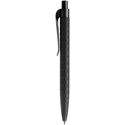 Prodir QS01 PRP Push Kugelschreiber , Prodir, schwarz, Kunststoff, 14,10cm x 1,60cm (Länge x Breite), Bild 2
