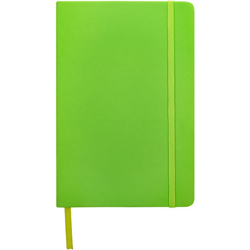 Spectrum A5 Hard Cover Notizbuch , lindgrün, PU Kunststoff, 21,10cm x 1,20cm x 14,00cm (Länge x Höhe x Breite), Bild 2