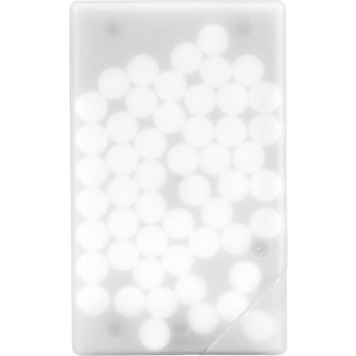 Mintcard , transparent, Kunststoff, 7,50cm x 0,60cm x 4,80cm (Länge x Höhe x Breite), Bild 1