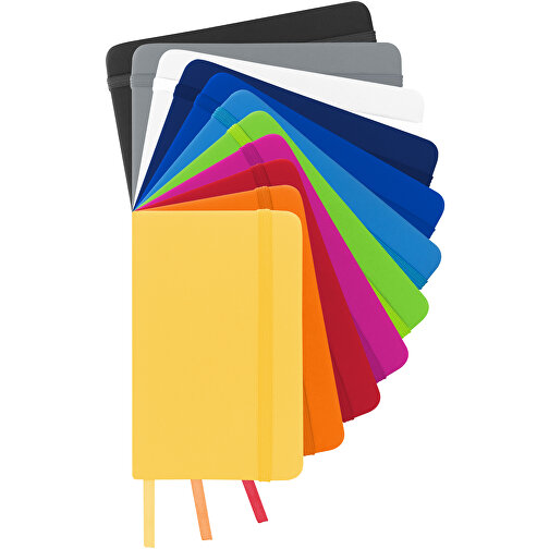 Spectrum A6 Hard Cover Notizbuch , schwarz, PU Kunststoff, 14,20cm x 1,00cm x 9,00cm (Länge x Höhe x Breite), Bild 9