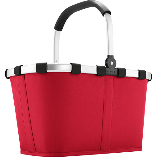 Carrybag , Reisenthel, rot, Obermaterial: hochwertiges recyceltes Polyestergewebe, wasserabweisend, 48,00cm x 28,00cm x 29,00cm (Länge x Höhe x Breite), Bild 1