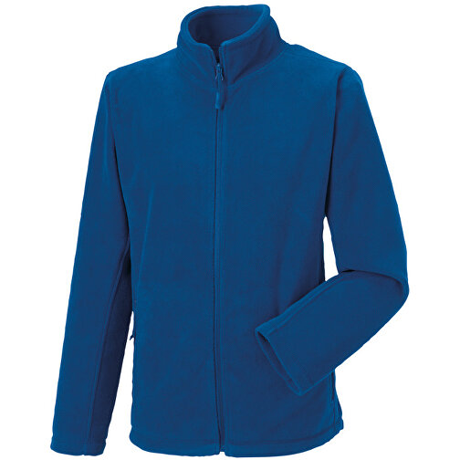 Outdoor Fleece Mit D. Reissverschluss , Russell, königsblau, 100 % Polyester, 4XL, , Bild 1