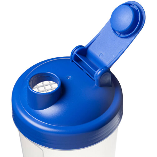 Shaker 'Protein', 0,6 L , standard-blau PP/transparent, Kunststoff, 20,00cm (Höhe), Bild 3
