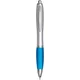 argenté, bleu pétrole