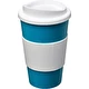 bleu turquoise/blanc