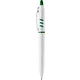 blanc / vert foncé