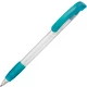 blanc givré / turquoise