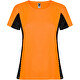 fluor orange / schwarz