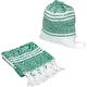 blanc, vert